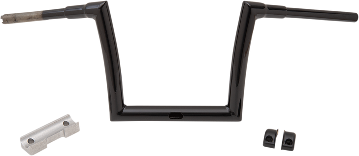 Todd'S Cycle Handlebar - 1-1/2" Strip - 10" - Gloss Black - Touring 0601-5198