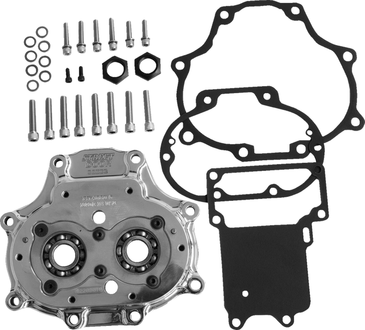 Baker Drivetrain Transmission Door Assembly - Polished 48902-6