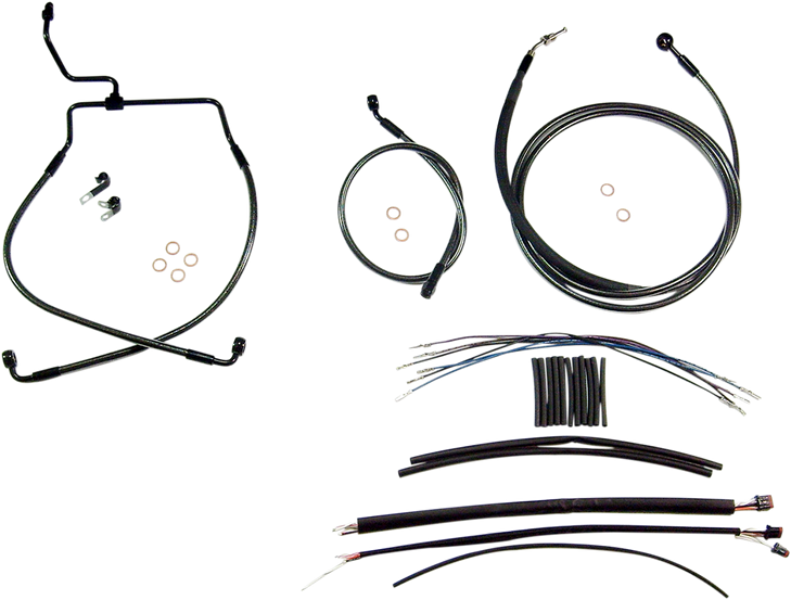 Magnum Shielding Black Pearl Designer Handlebar Installation Kit 487332