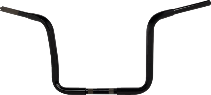 Handlebar - Pre-Wired - Ape Hanger - 1-1/4" X 12" - Black La-7321-12Bw