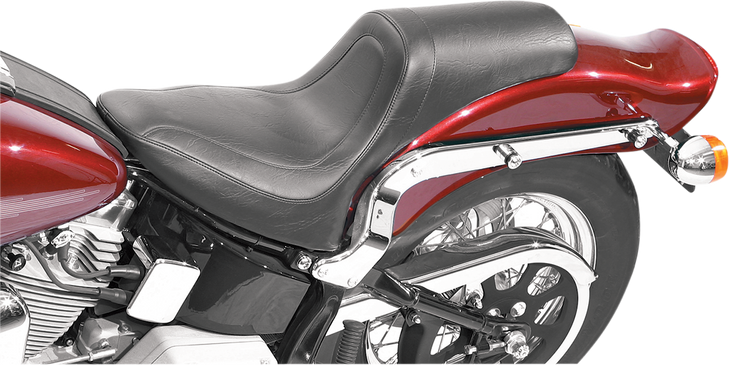 Mustang Seat - Fastback - Stitched - Black - Softail '00-'05 75779