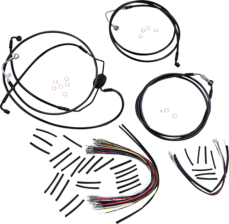 Magnum Shielding Xr Handlebar Installation Kit - Black 486021
