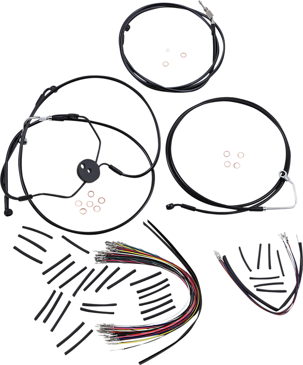 Magnum Shielding Xr Handlebar Installation Kit - Black 486022