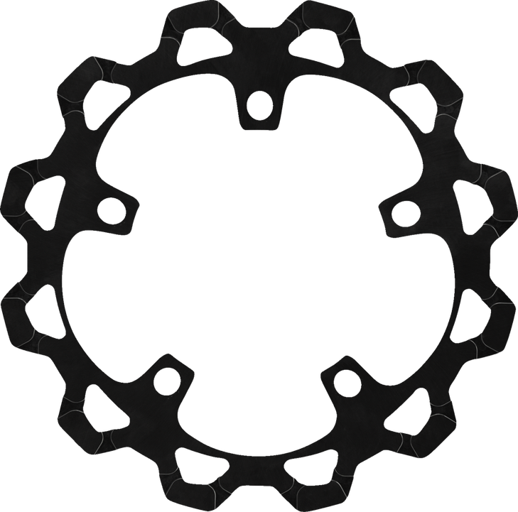 Lyndall Racing Brakes Llc Brake Rotor - Front - 13" - Black 5-631