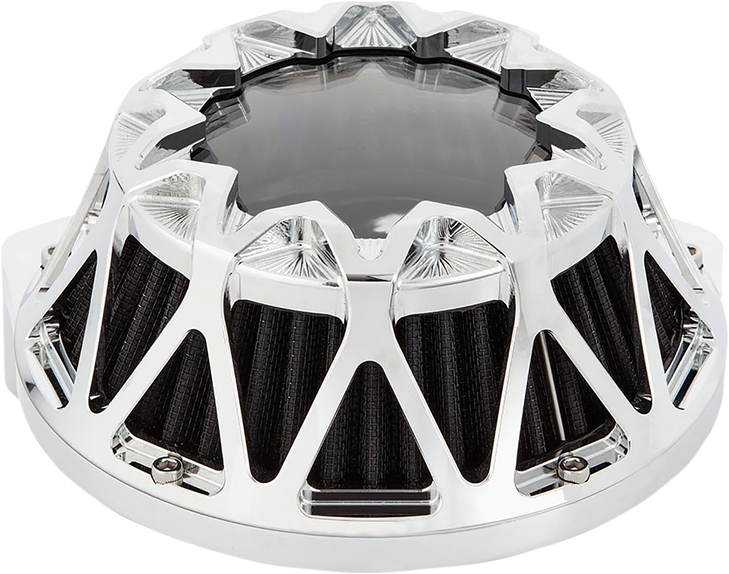 Arlen Ness Crossfire Air Cleaner - Chrome 600-050