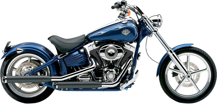 Cobra Black Slashcut Mufflers 6003B