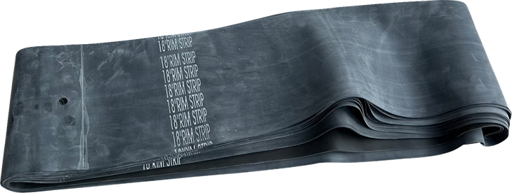 Drag Specialties Rim Strip - 18" X 6-1/2" - Center Valve Hole - 10 Pack