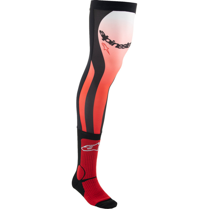 Knee Brace Socks - Black/Red - Large/Xl 4701324-3012-Lx