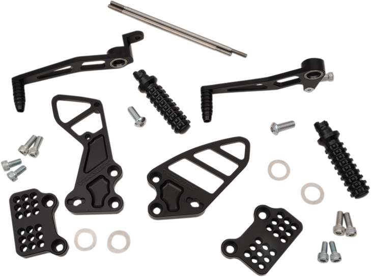Vortex Rearset - Black - Gsxr6/7 Rs503K