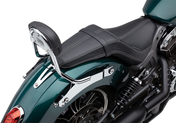 Cobra Detachable Backrest - Chrome - Mini - Scout 502-2010