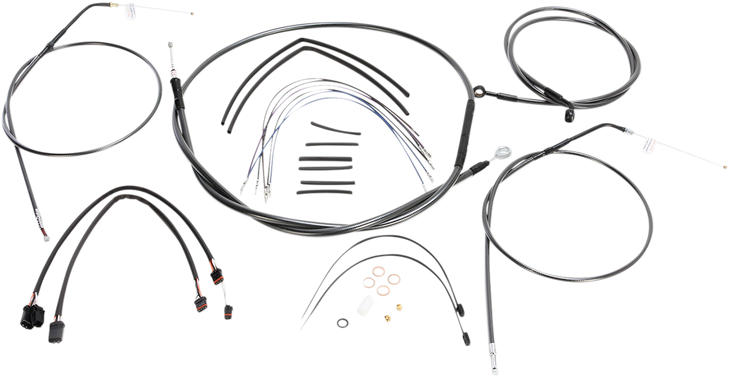 Magnum Shielding Black Pearl Designer Handlebar Installation Kit 487662