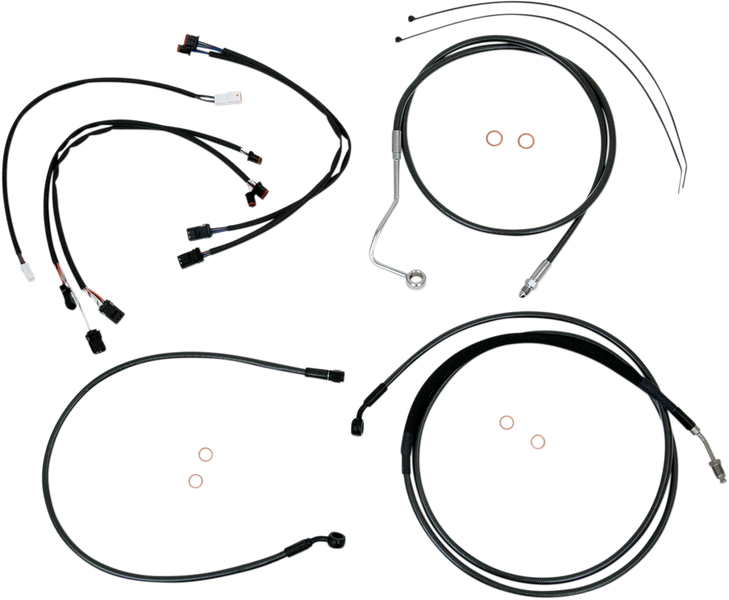 Magnum Shielding Black Pearl Upper Handlebar Installation Kit 487421