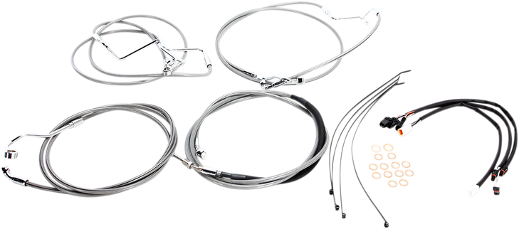 Magnum Shielding Xr Handlebar Installation Kit - Stainless Steel 589842