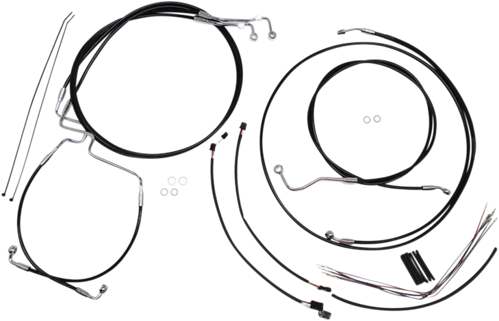 Magnum Shielding Xr Handlebar Installation Kit - Black 489841