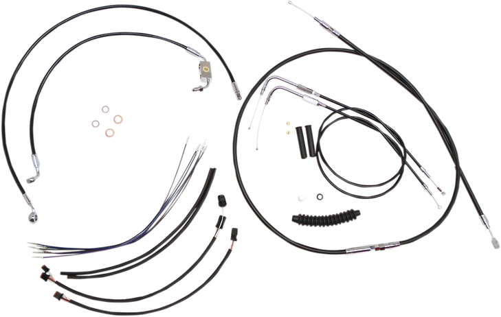 Magnum Shielding Xr Handlebar Installation Kit - Black 489871