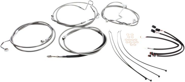 Magnum Shielding Xr Handlebar Installation Kit - Stainless Steel 589841