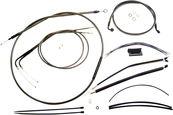 Magnum Shielding Black Pearl Designer Handlebar Installation Kit 487271
