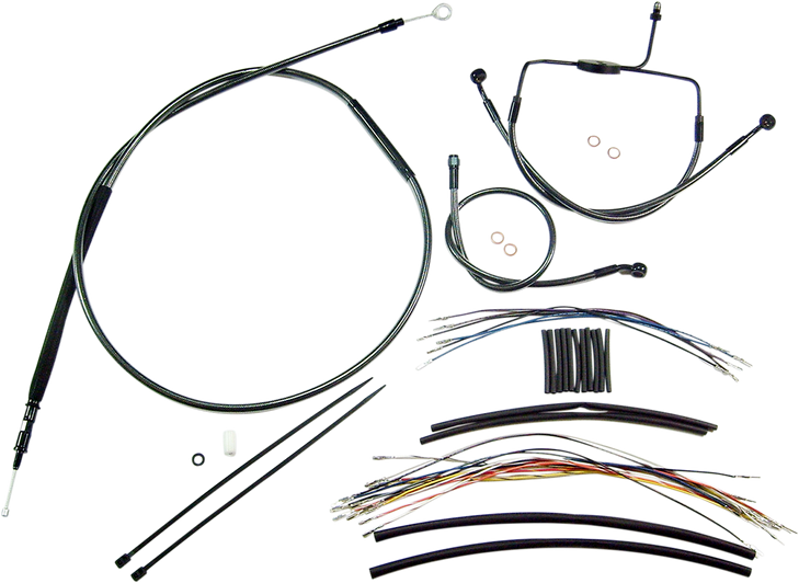 Magnum Shielding Black Pearl Designer Handlebar Installation Kit 487301