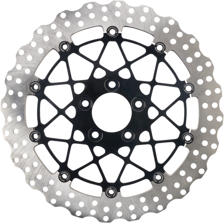 Performance Machine (Pm) Speedstar Rotor - Rear - 11.8" - Black Ops 0133-1810S-B