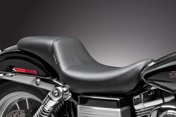 Le Pera Daytona Daddy Long Legs Seat - Black - Dyna '06-'17 Lk-510Dl