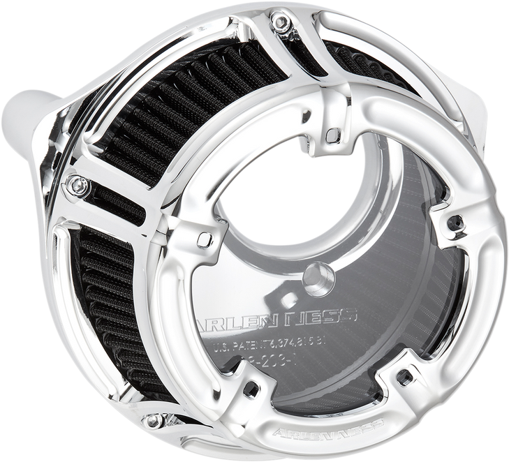 Arlen Ness Method Clear Series Air Cleaner - Chrome 18-973