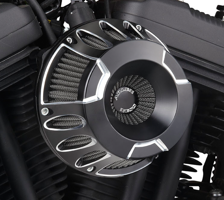 Arlen Ness Inverted Series Air Cleaner Kit - Black 18-931