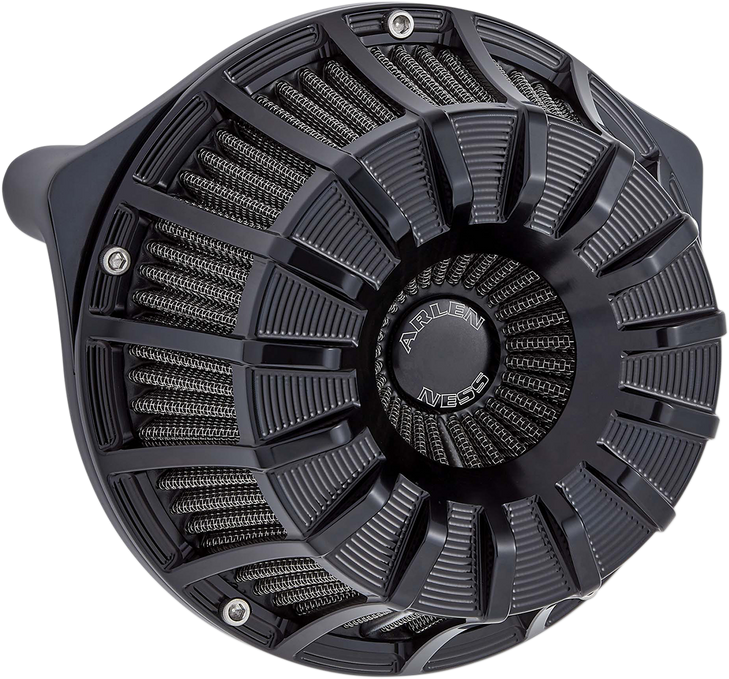 Arlen Ness Inverted Series Air Cleaner Kit - Black 18-993
