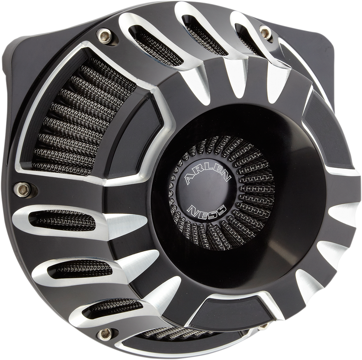 Arlen Ness Inverted Series Air Cleaner Kit - Black 18-929