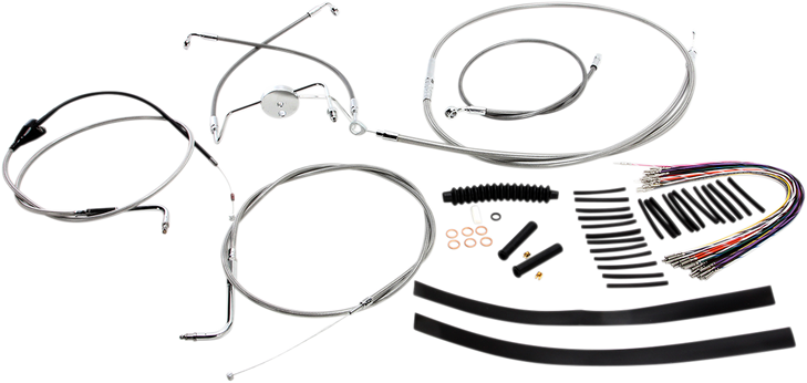 Magnum Shielding Xr Handlebar Installation Kit - Stainless Steel 589282