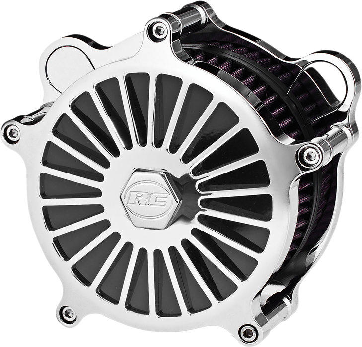 Rc Components Airstrike Air Cleaner - Chrome Ac-09C-126C