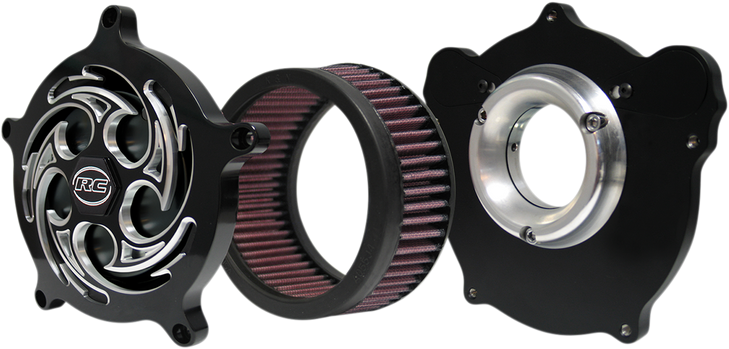 Rc Components Eclipse Air Cleaner - Black Ac-01B-85E