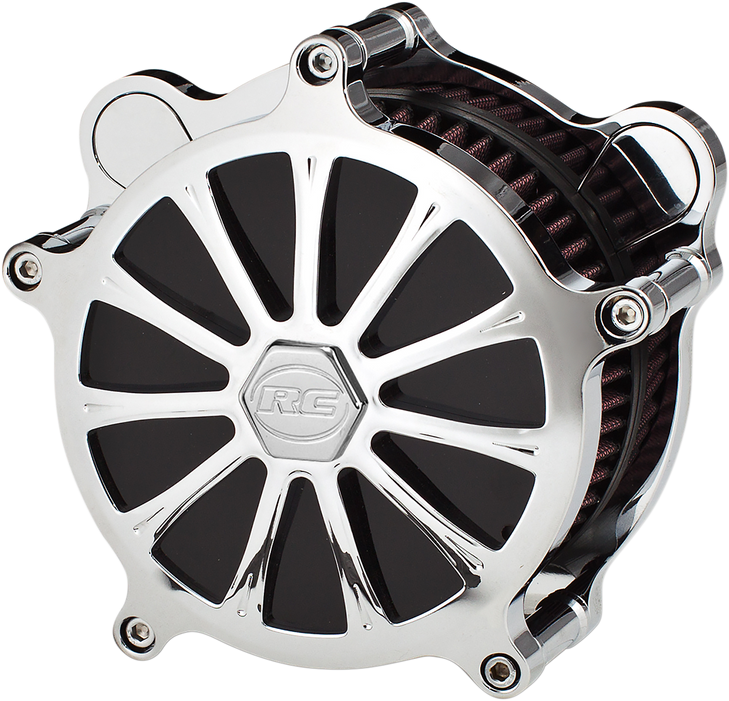 Rc Components Airstrike Air Cleaner - Chrome Ac-09C-122C