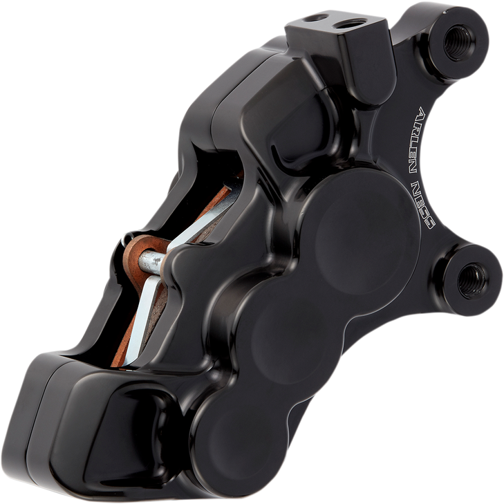 Arlen Ness 6-Piston Caliper - Front Right - Black - 11.8" 02-217