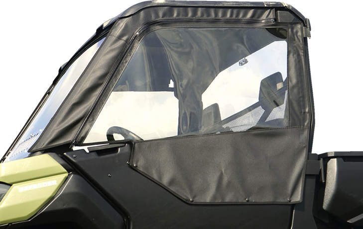Seizmik Soft Upper Doors - Black - Can-Am Defender 51-20987