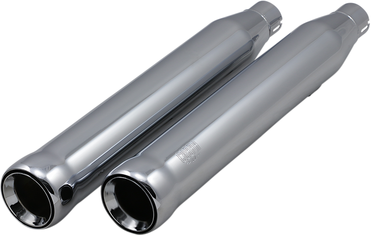Cobra Neighbor Hater Mufflers For '07-'17 Softail - Chrome 6043