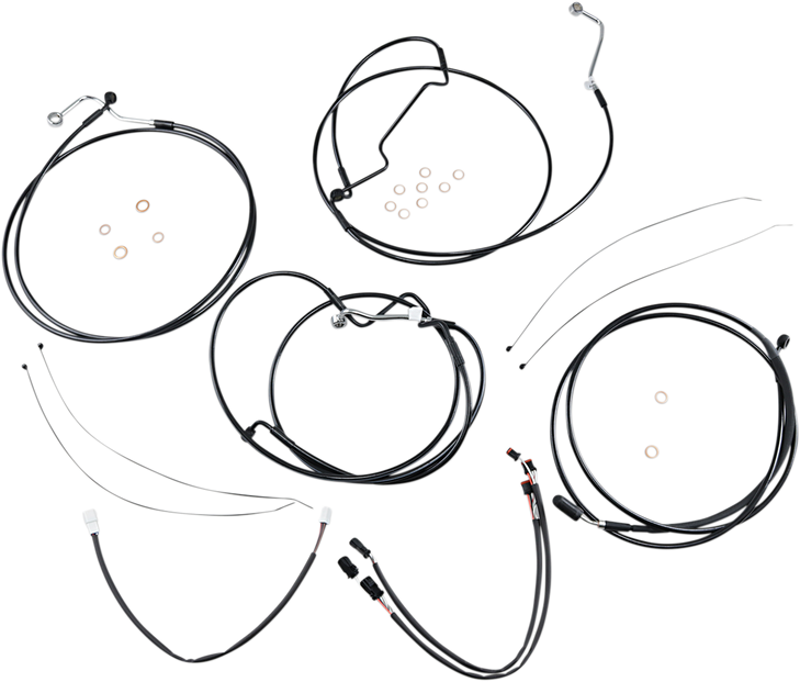 Magnum Shielding Xr Handlebar Installation Kit - Black 486921