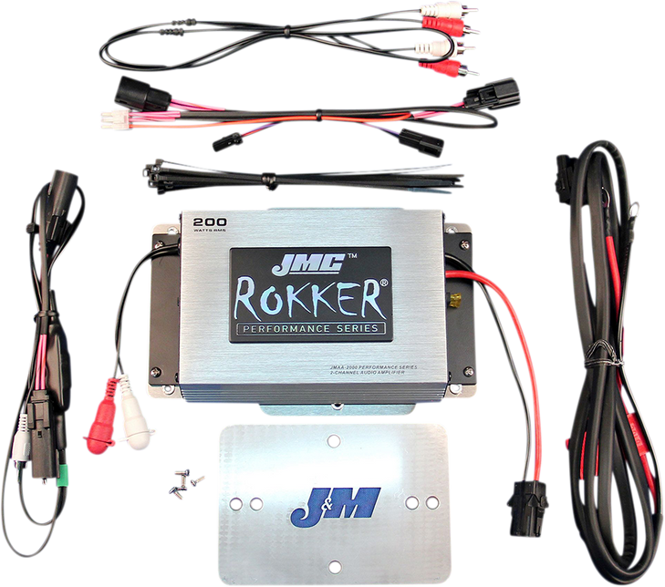 J & M 200 W Amplifier Kit - '14-'22 Fltr Jmra-2000Hr15