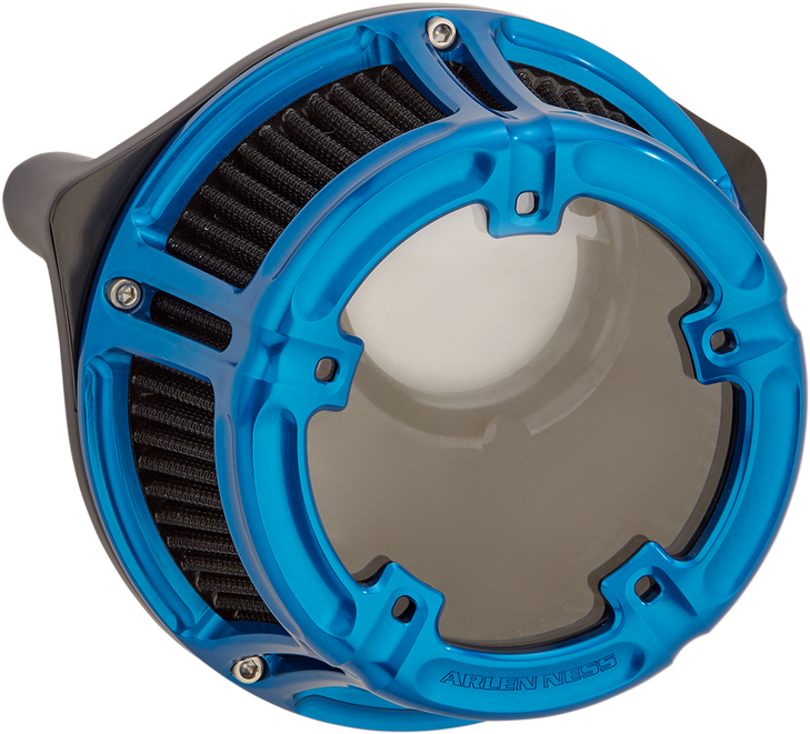 Arlen Ness Method Clear Series Air Cleaner - Blue 18-183