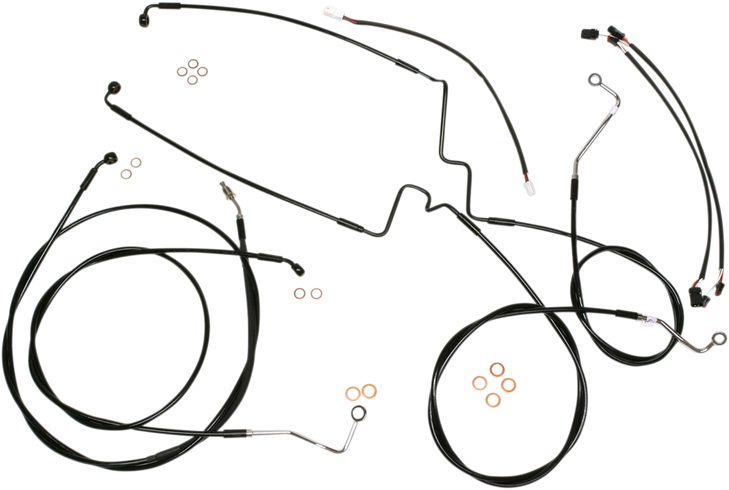 Magnum Shielding Xr Handlebar Installation Kit - Black 486842