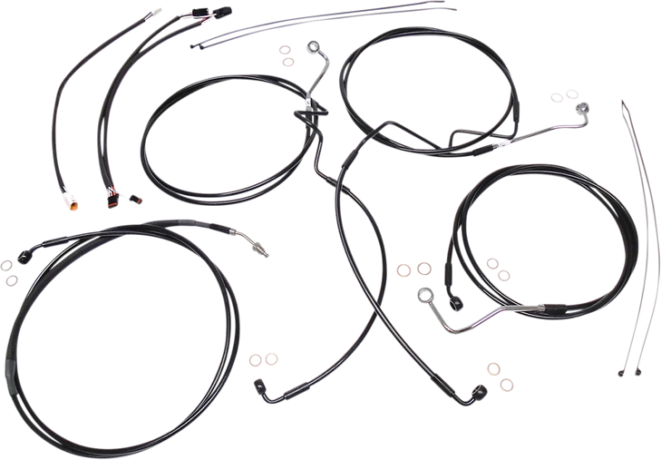 Magnum Shielding Xr Handlebar Installation Kit - Black 486691