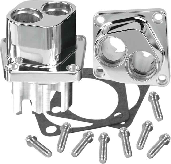 S&S Cycle Billet Tappet Guides - Chrome - Big Twin 106-5428