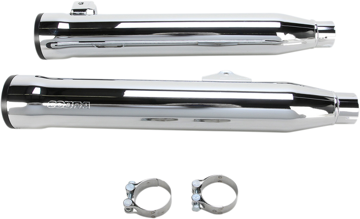 Cobra 3" Rpt Mufflers - Chrome 6056