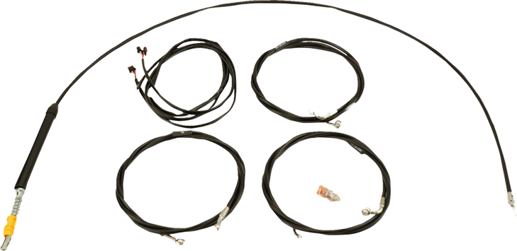 Cable Kit - 18" - 20" Handlebars - Black La-8059Kt3-19B