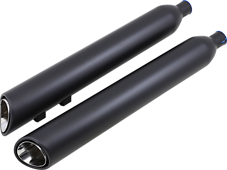 Cobra 909 Mufflers For Tri-Glide - Black 6303Rb