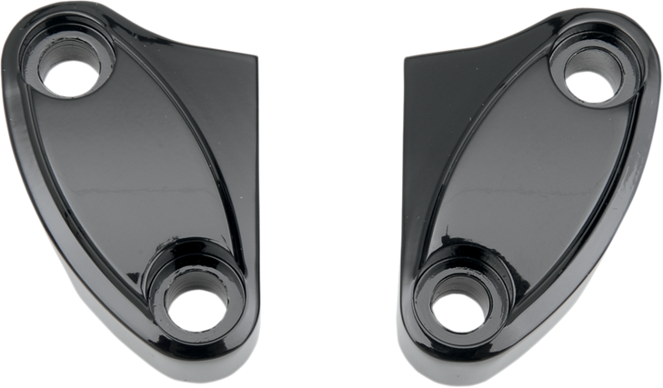 Drag Specialties Handlebar Clamp - Two-Piece - Black