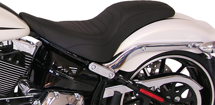 Mustang Seat - Tripper Fastback - Front Tuck-N-Roll - Black - Fxsb 76781