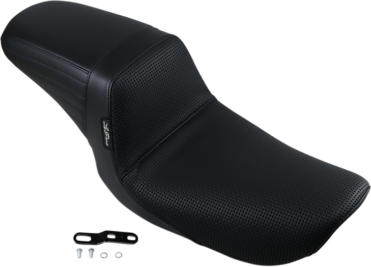 Le Pera Kickflip Seat - Basketweave - Black - Fxd '96-'03 Ln-591Bw