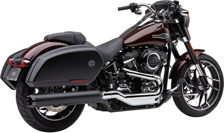 Cobra Dual Cut Muffler For Flsb - Black 6521B