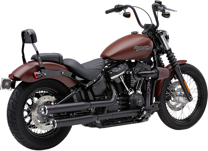 Cobra Rpt Mufflers For Softail - Black 6057B