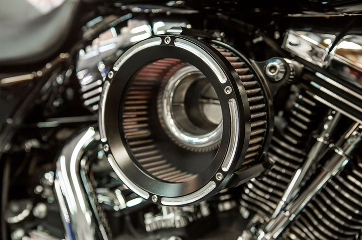 Trask Assault Charge High-Flow Air Cleaner - Black Tm-1021Rc